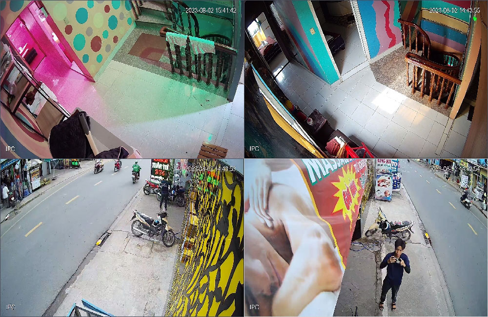Trọn Bộ Camera Có Màu Ban Đêm Kho Hàng